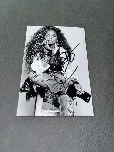 Foto autografo dedica - dedica, janet