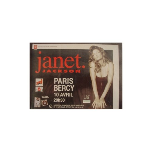 Affiche janet jackson - affiche,
