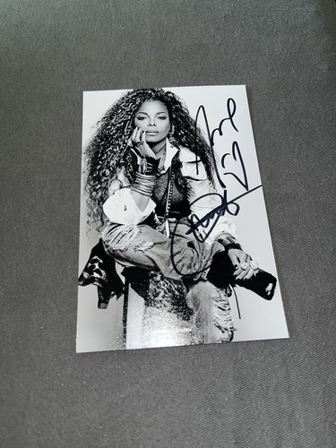 Foto autografo dedica - dedica, janet