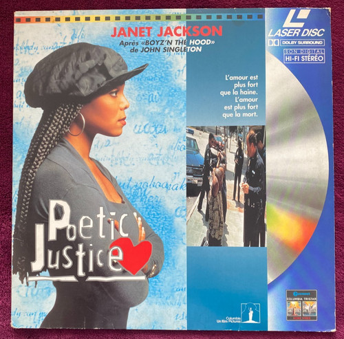 Laserdisc poetic justice - -,