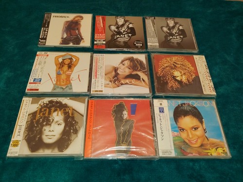 Janet jackson japan cds - 9, (2