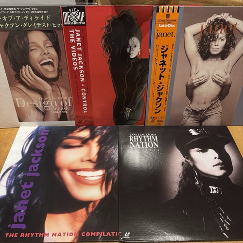 Janet jackson laserdisc - janet, ld