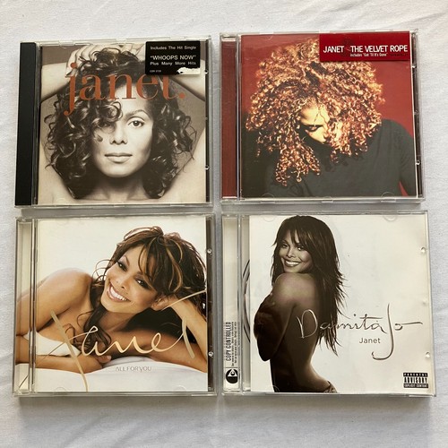 Janet jackson albums - 4x,